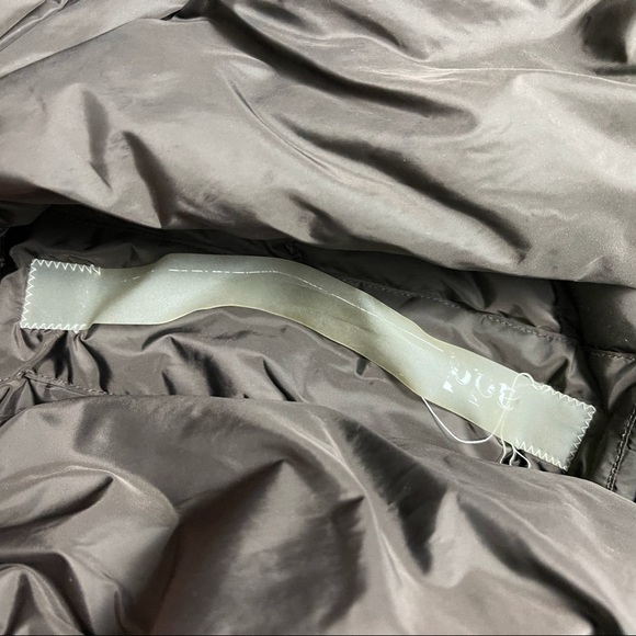 ADD Down Shawl Collar Short Puffer Jacket - Picture 6 of 6